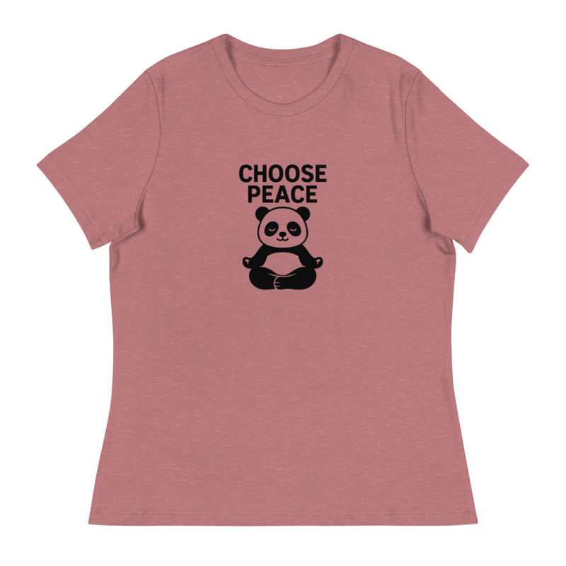 Choose Peace Panda T-shirt
