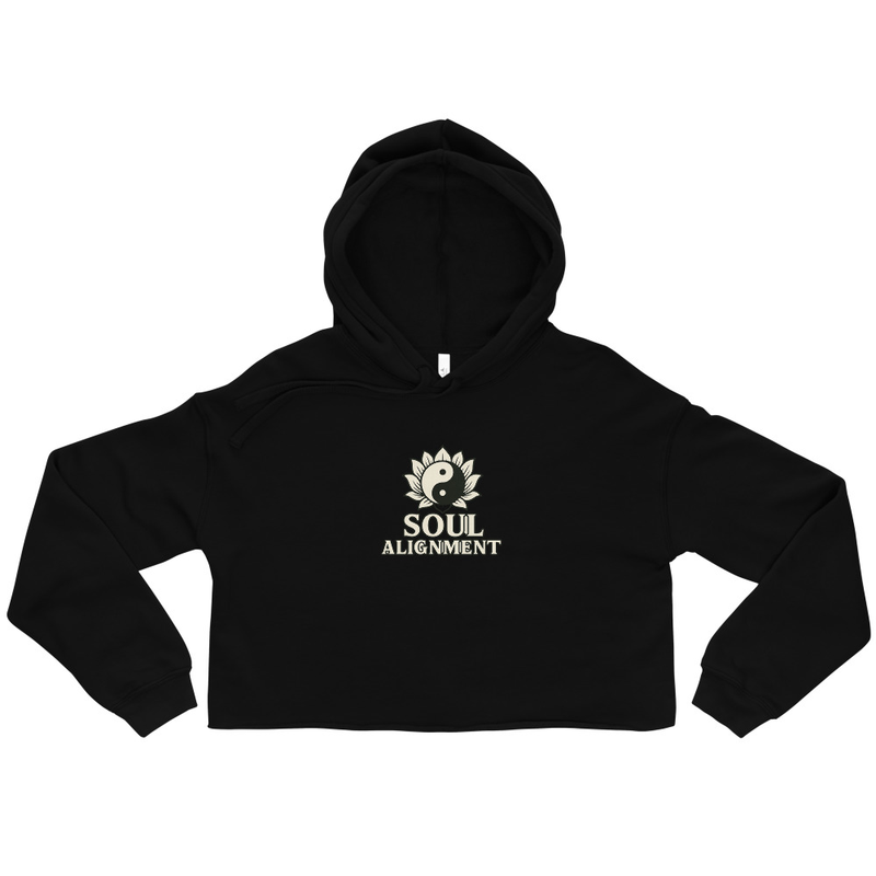 Soul Alignment Crop Hoodie