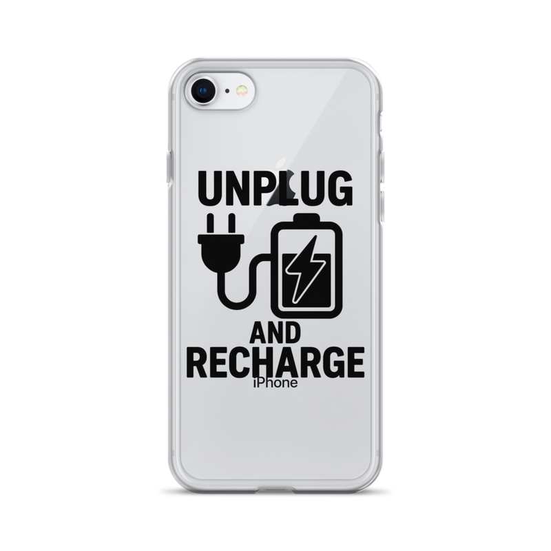 Unplug and Recharge iPhone Case