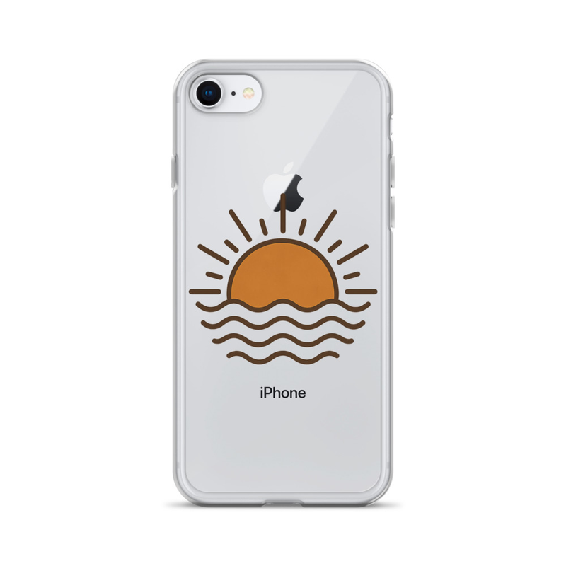 Sunset Wave iPhone Case