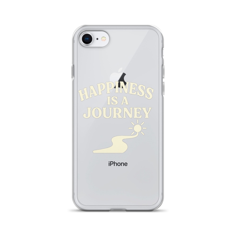 Happiness Is a Journey iPhone Case