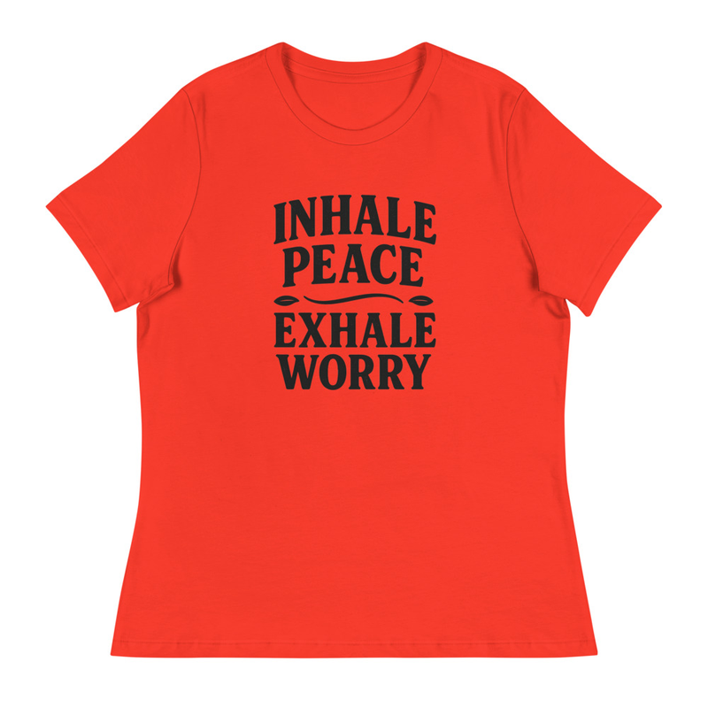 Inhale Peace Exhale Worry T-shirt