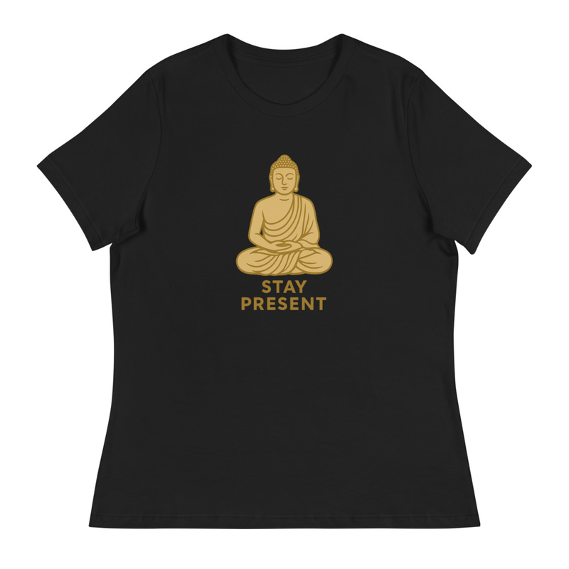 Stay Present Buddha T-shirt