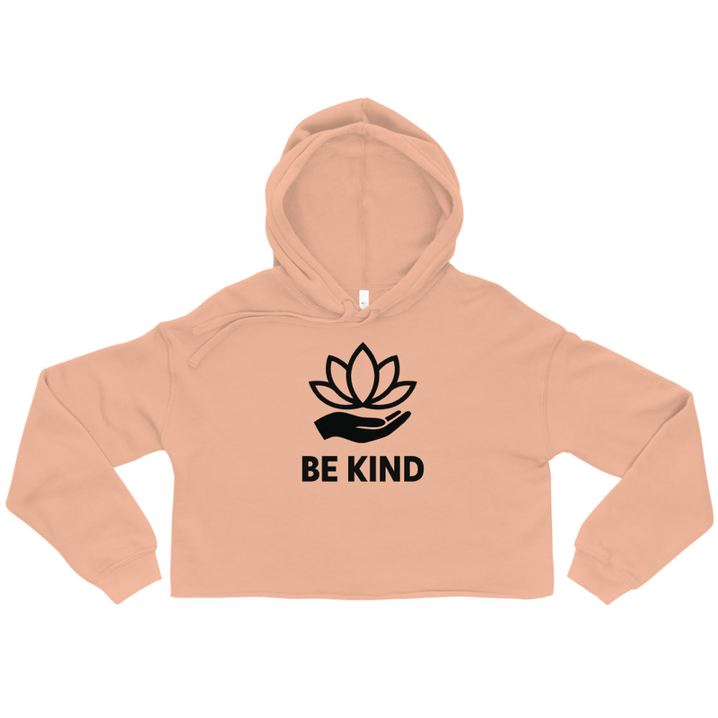 Be Kind Cropped Hoodie