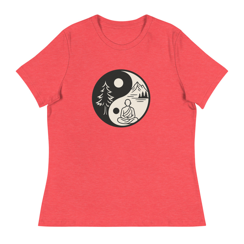Nature Meditation Yin Yang T-shirt