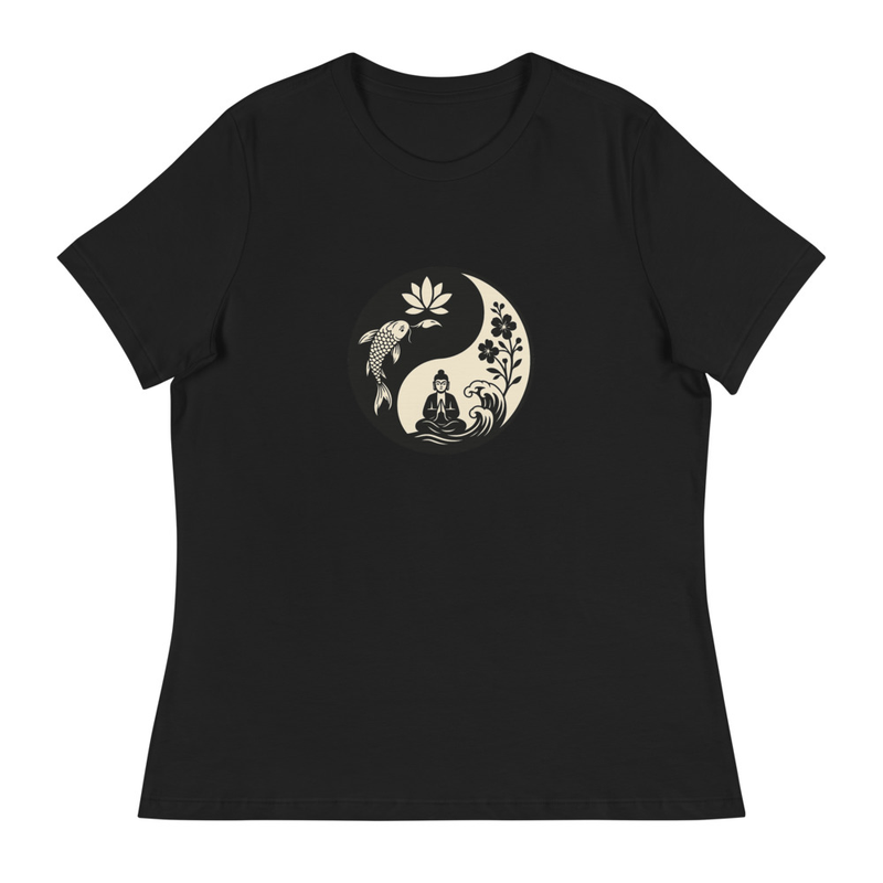 Zen Yin Yang Graphic T-Shirt