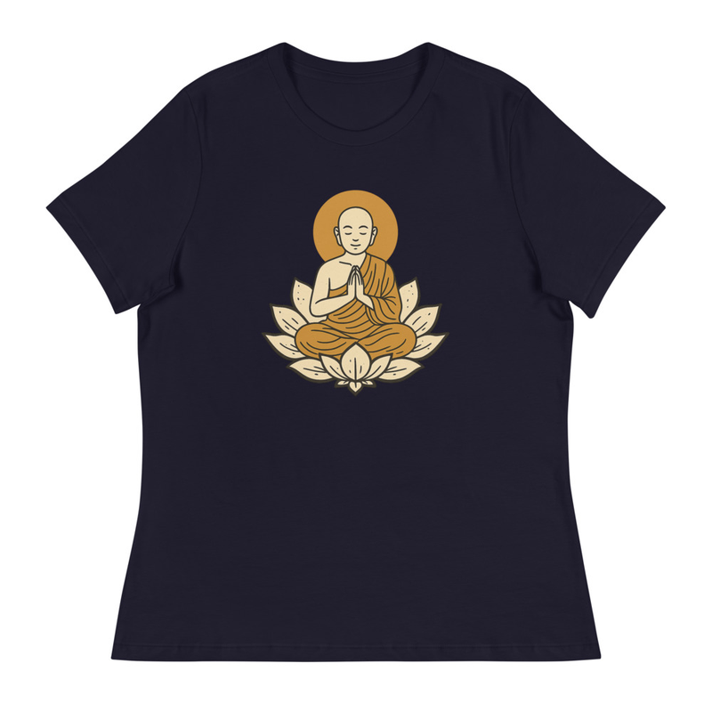 Peaceful Monk Meditation T-Shirt