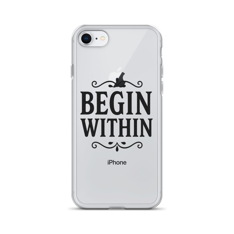 Begin Within iPhone Case