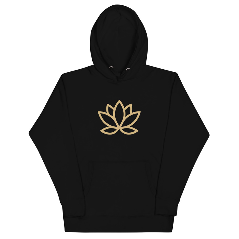 Lotus Print Hoodie