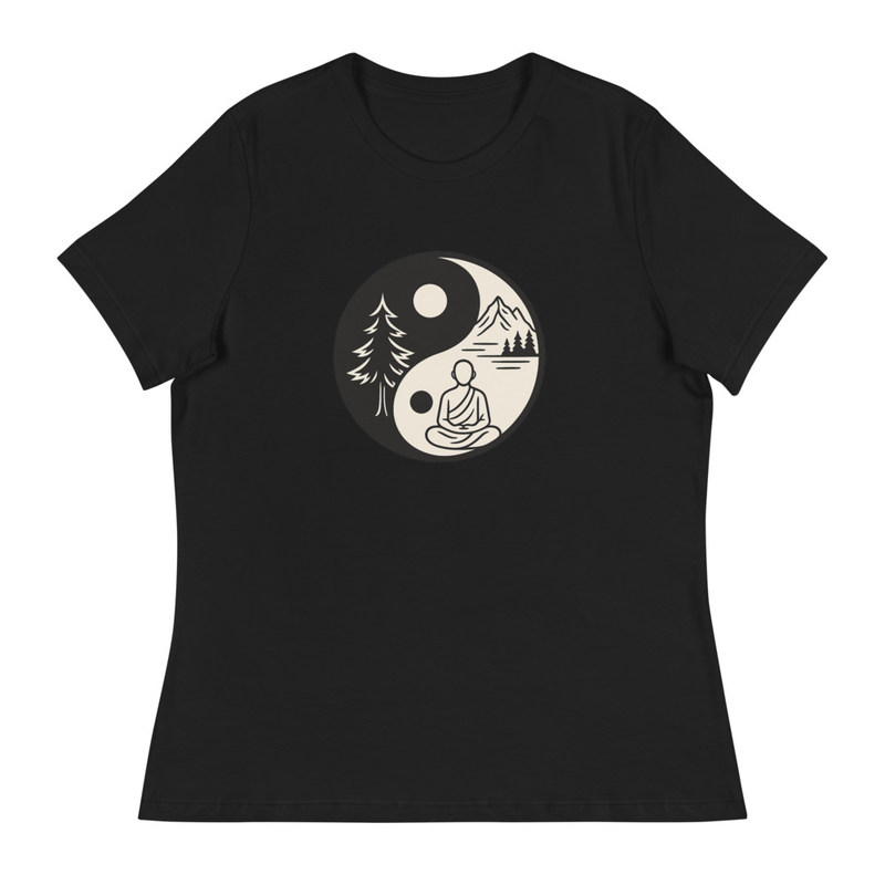 Nature Meditation Yin Yang T-shirt