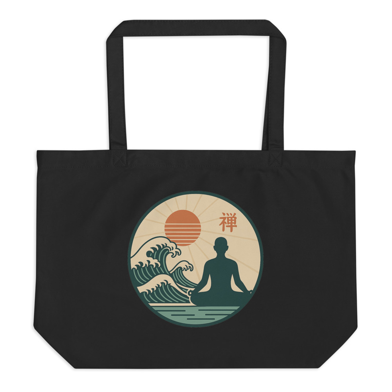 Zen Meditation Tote Bag