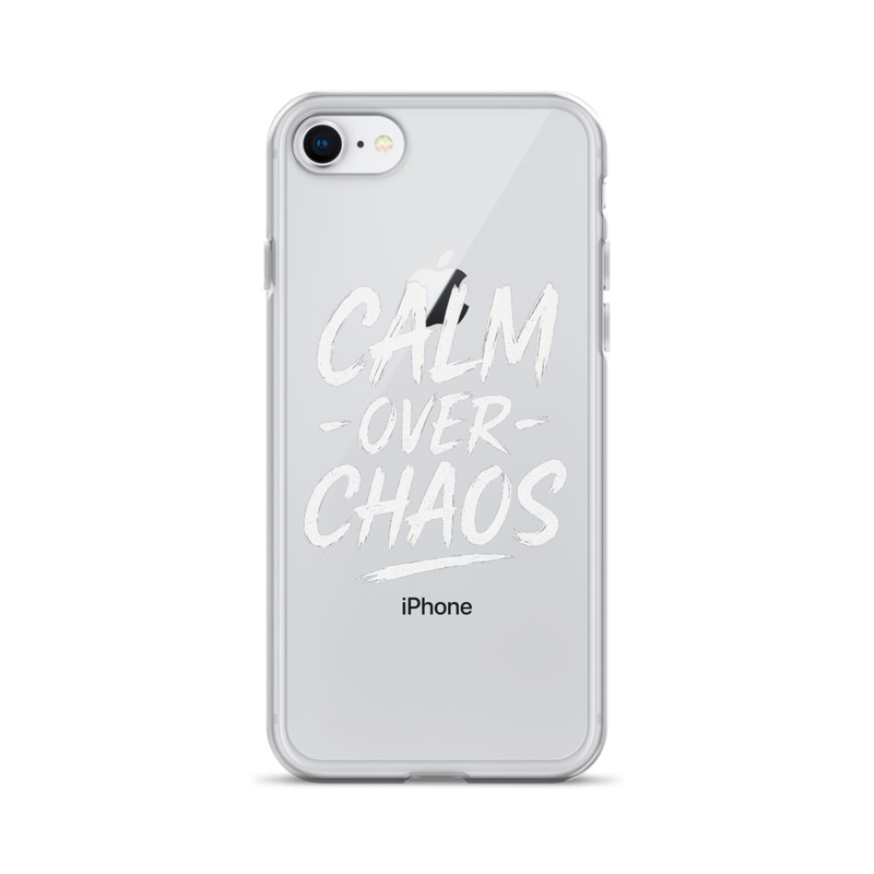 Calm Over Chaos iPhone Case
