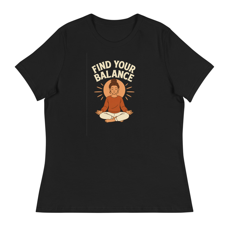 Find Your Balance Meditation T-Shirt