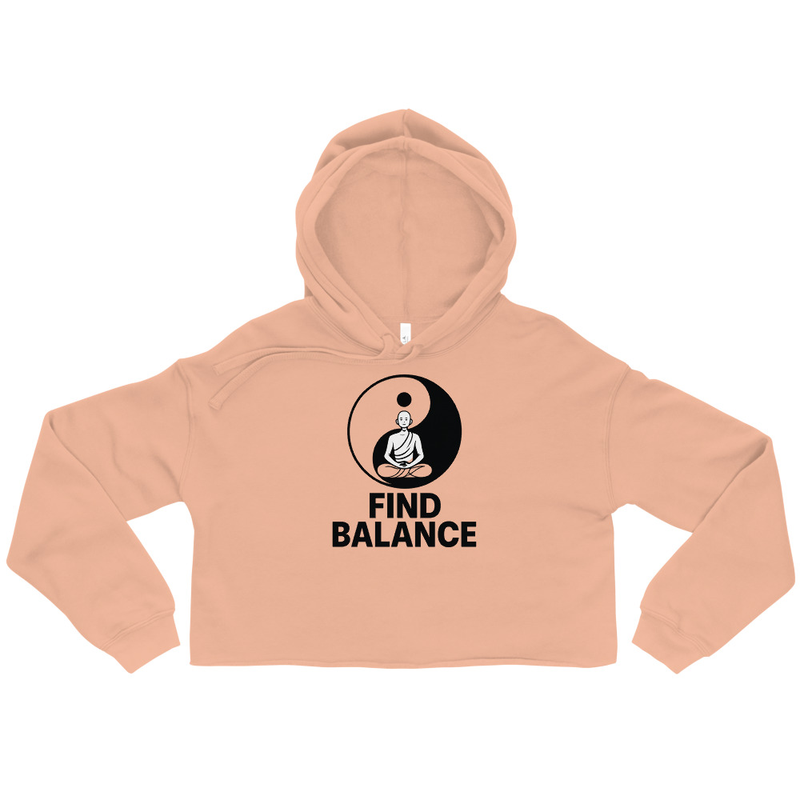 Find Balance Cropped Hoodie