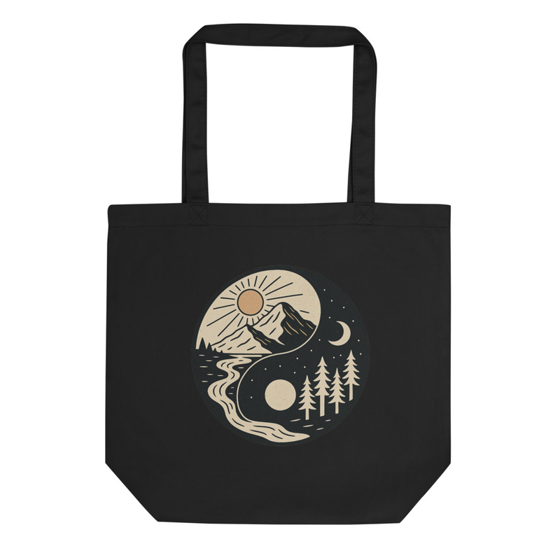 Nature Yin Yang Tote Bag