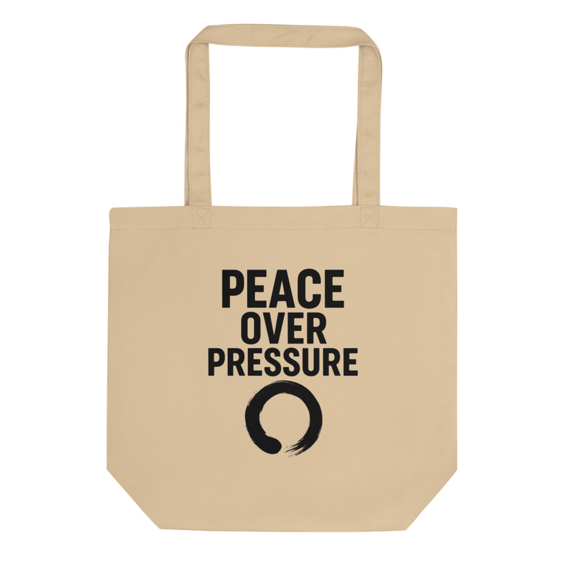 Peace Over Pressure Tote Bag