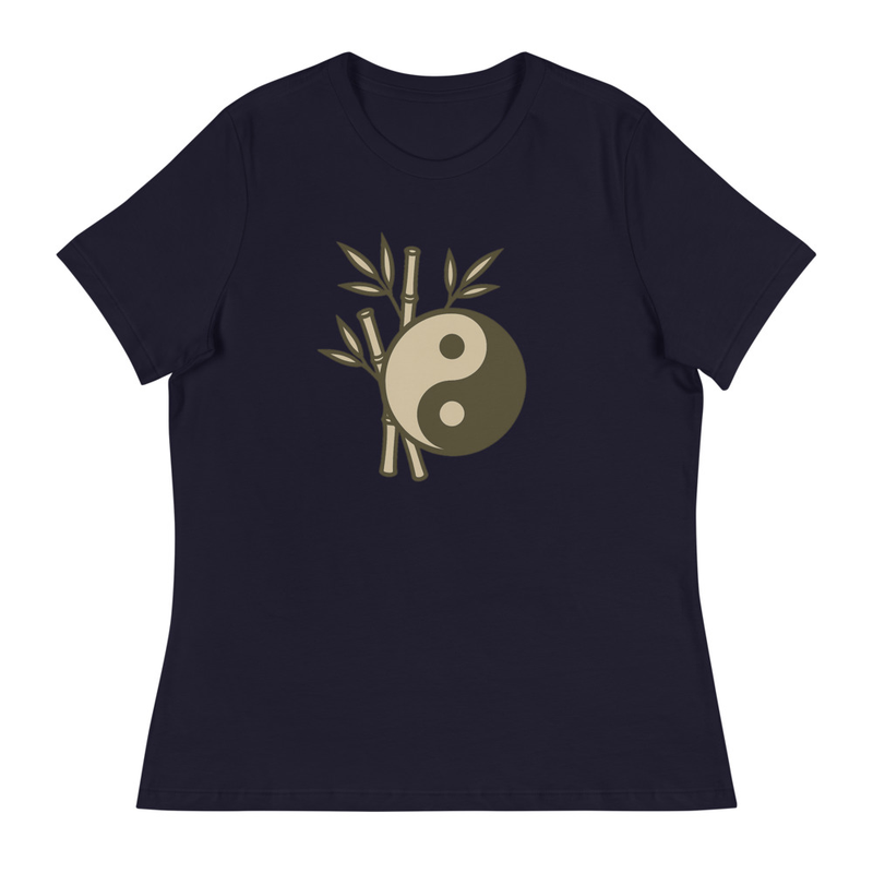 Yin Yang Bamboo Graphic T-shirt