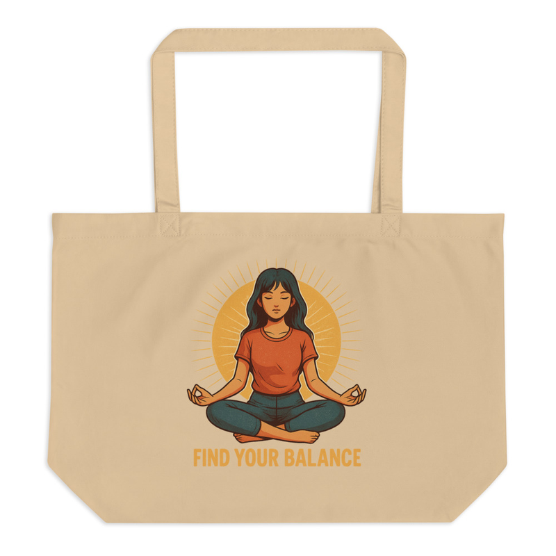 Yoga Balance Tote Bag