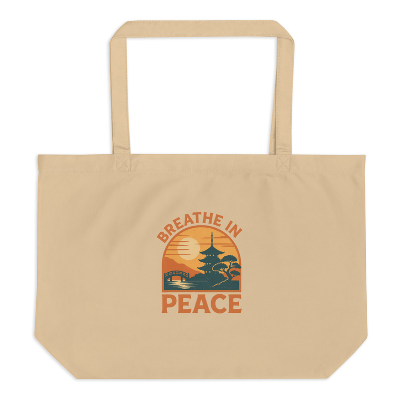 Breathe In Peace Tote Bag