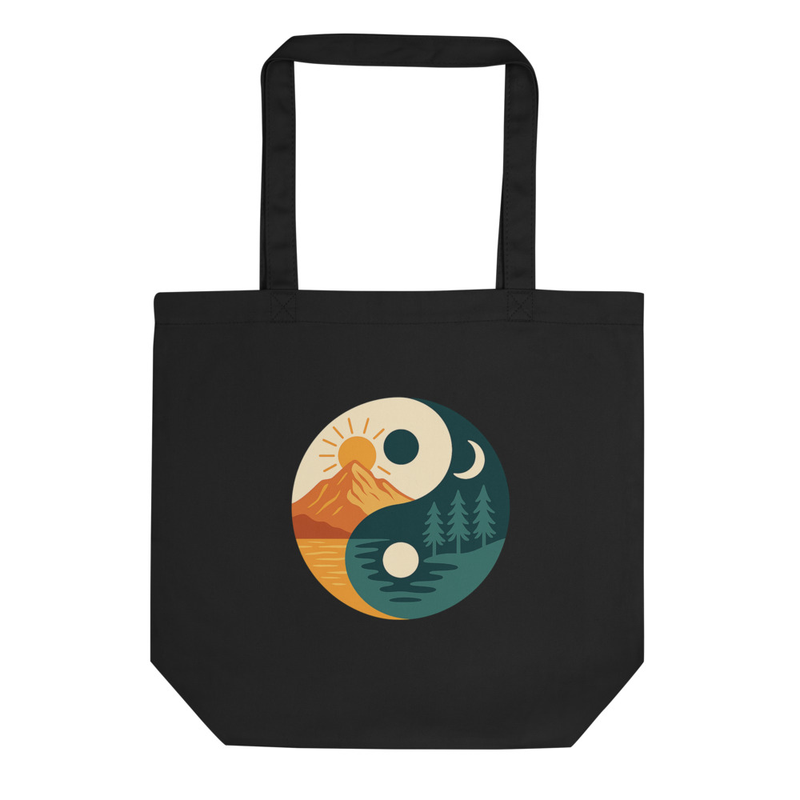 Nature Yin-Yang Tote Bag