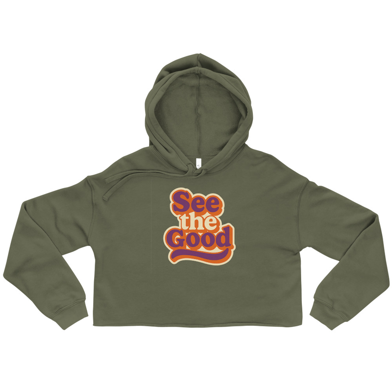 See The Good Cropped Hoodie
