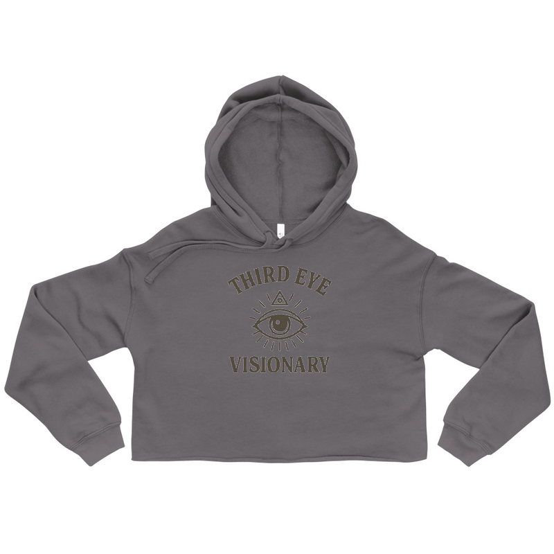Third Eye Visionary Crop Hoodie