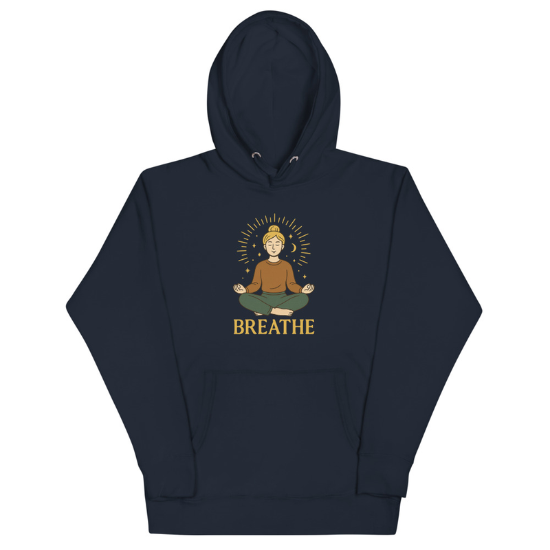 Breathe Meditation Hoodie