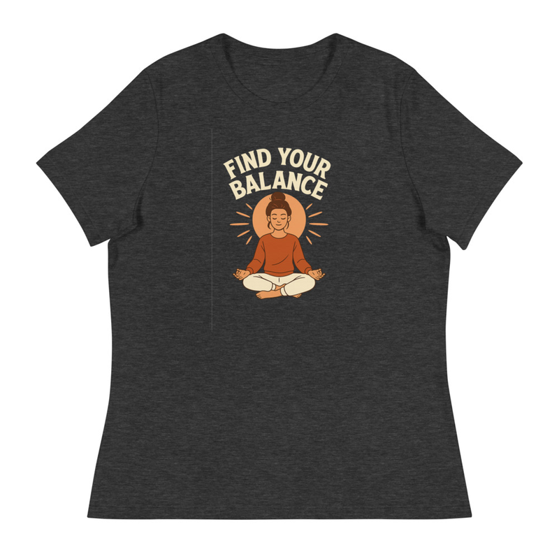 Find Your Balance Meditation T-Shirt