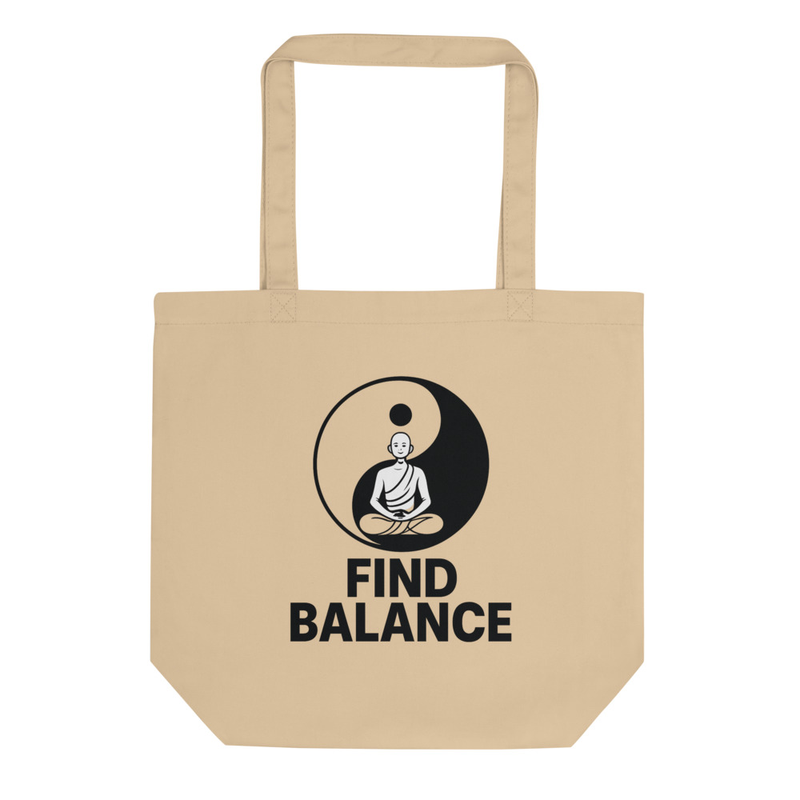 Find Balance Canvas Tote Bag