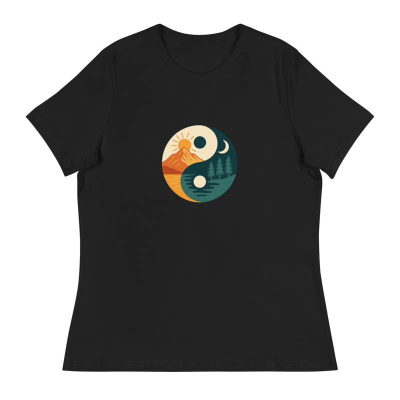 Yin Yang Nature Women's T-shirt