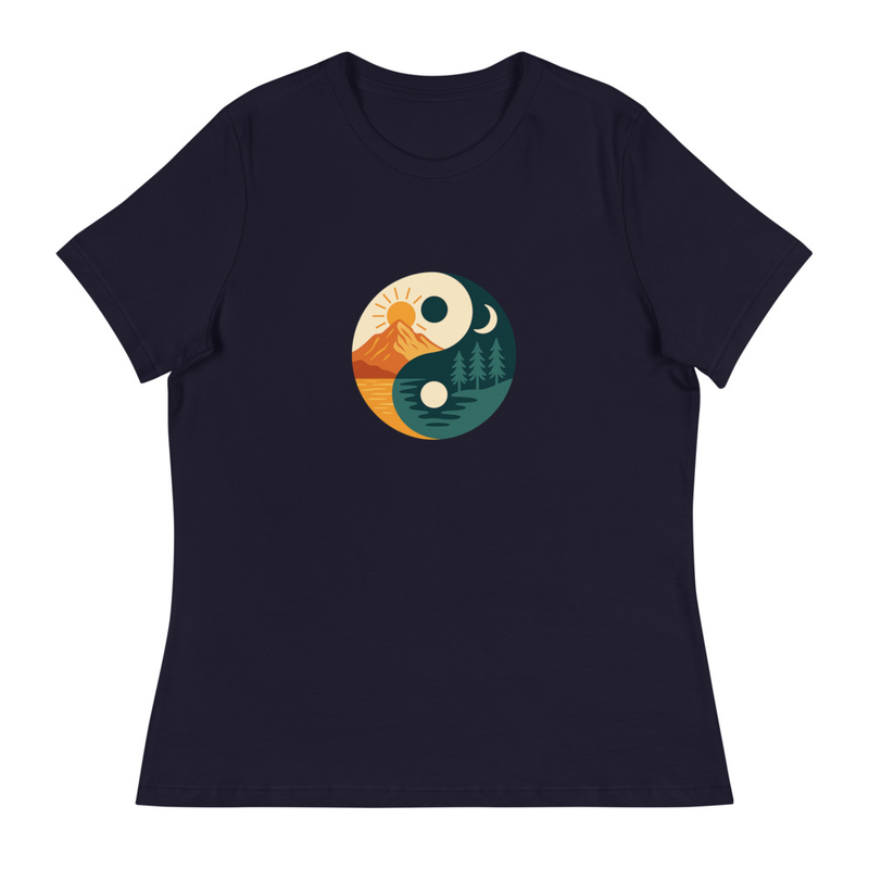 Yin Yang Nature Women's T-shirt