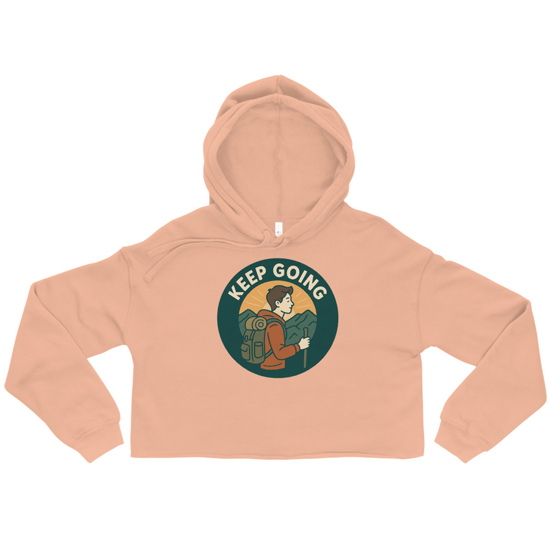 Keep Going Cropped Hoodie