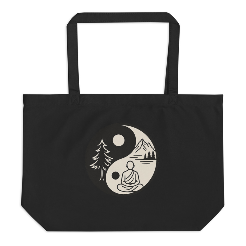 Yin Yang Nature Tote Bag