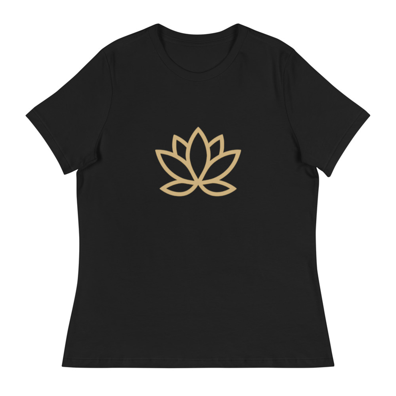 Lotus Flower Graphic T-Shirt