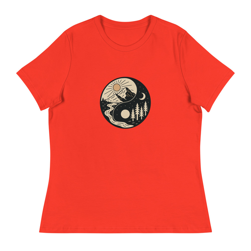 Nature Yin Yang Graphic T-shirt