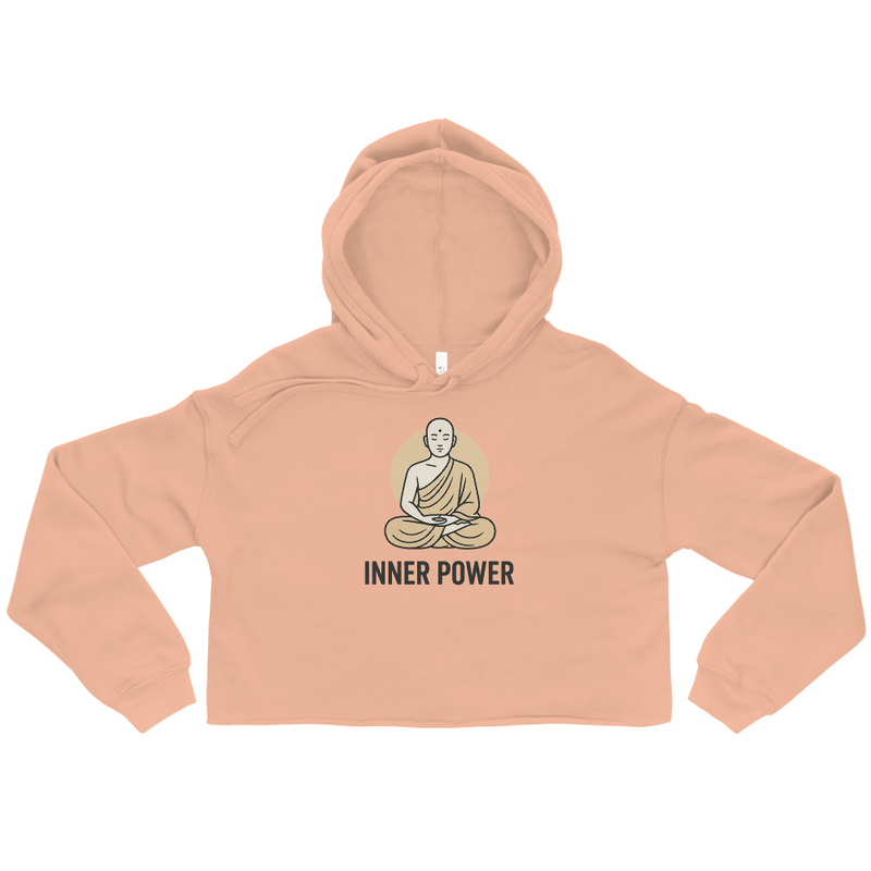 Inner Power Cropped Hoodie