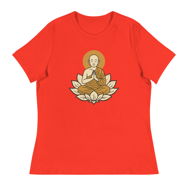 Peaceful Monk Meditation T-Shirt