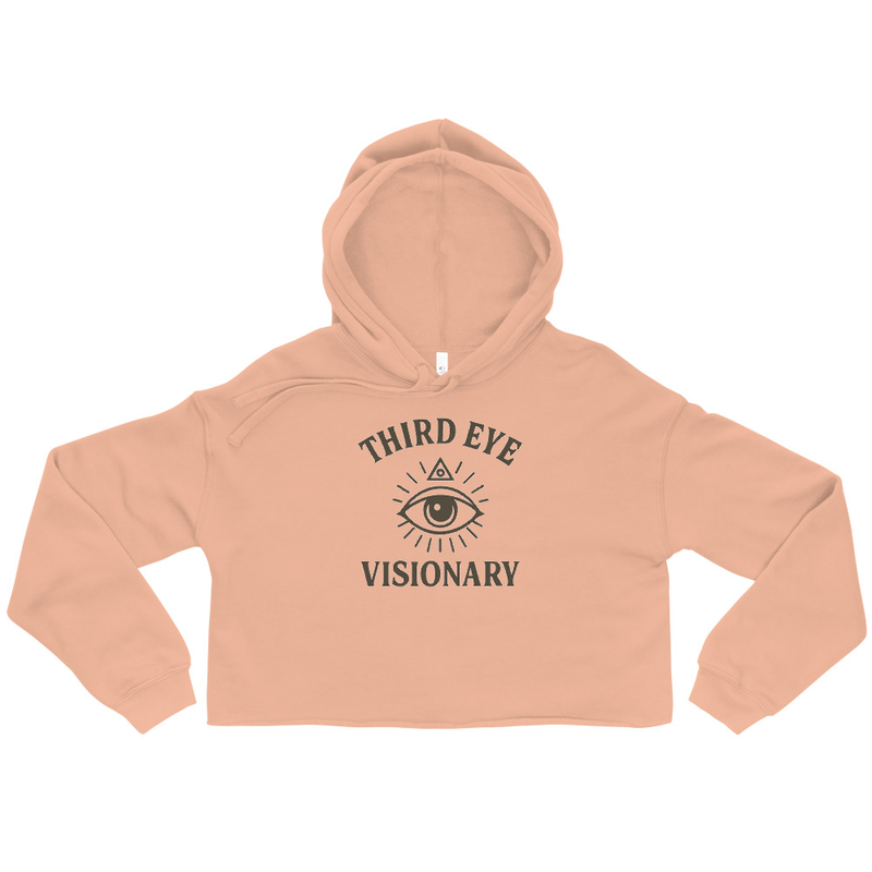 Third Eye Visionary Crop Hoodie