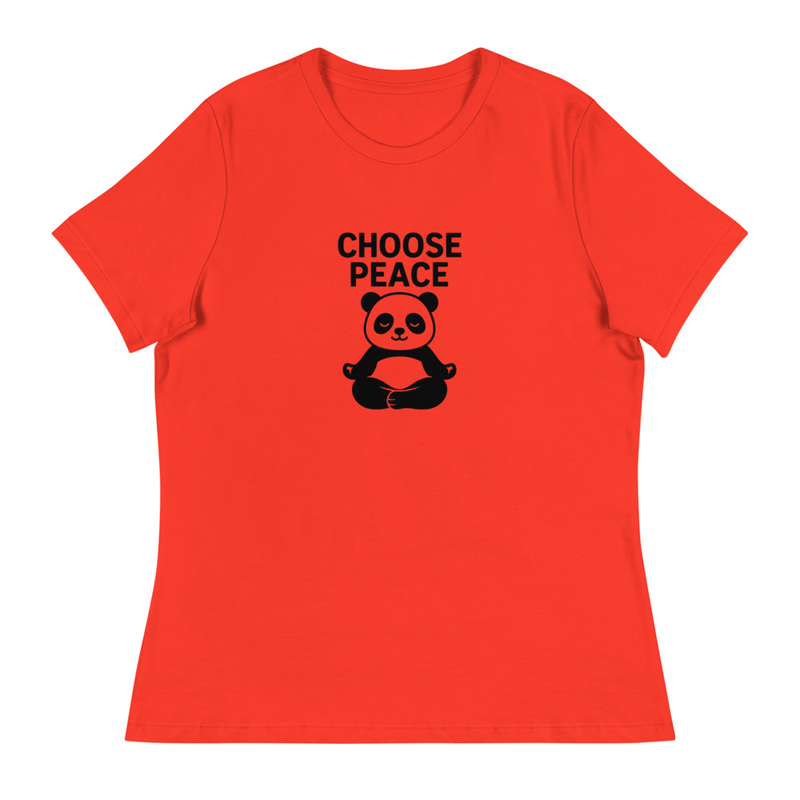 Choose Peace Panda T-shirt
