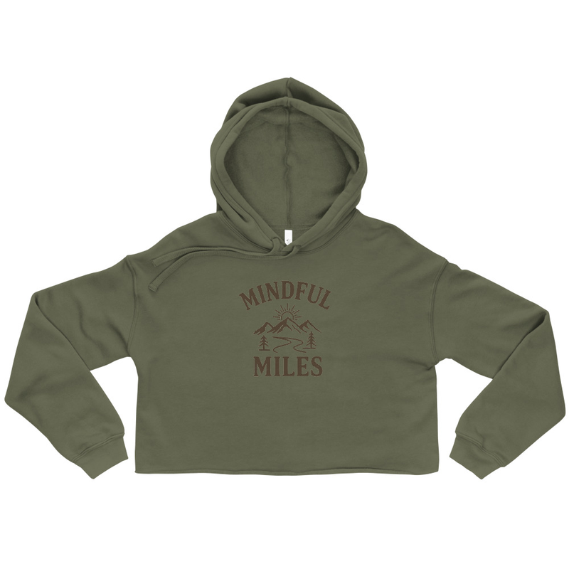 Mindful Miles Cropped Hoodie