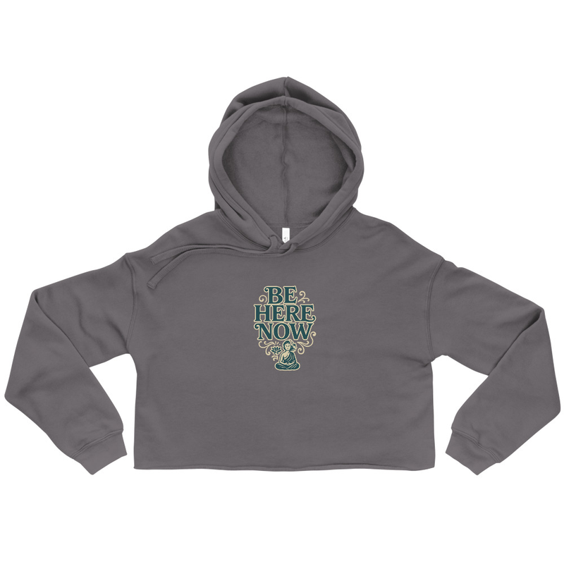 Be Here Now Cropped Hoodie