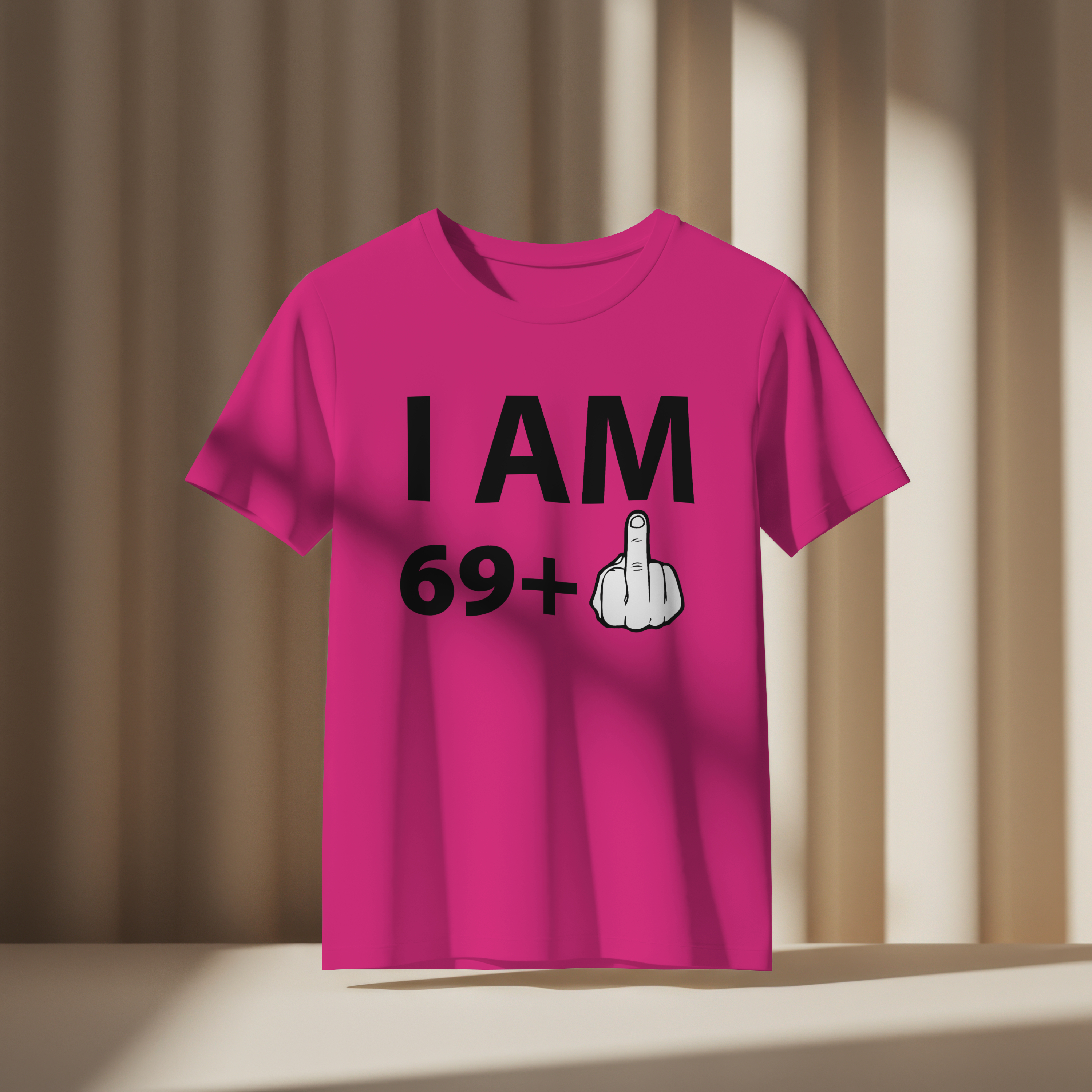 I AM 69+ T-shirt