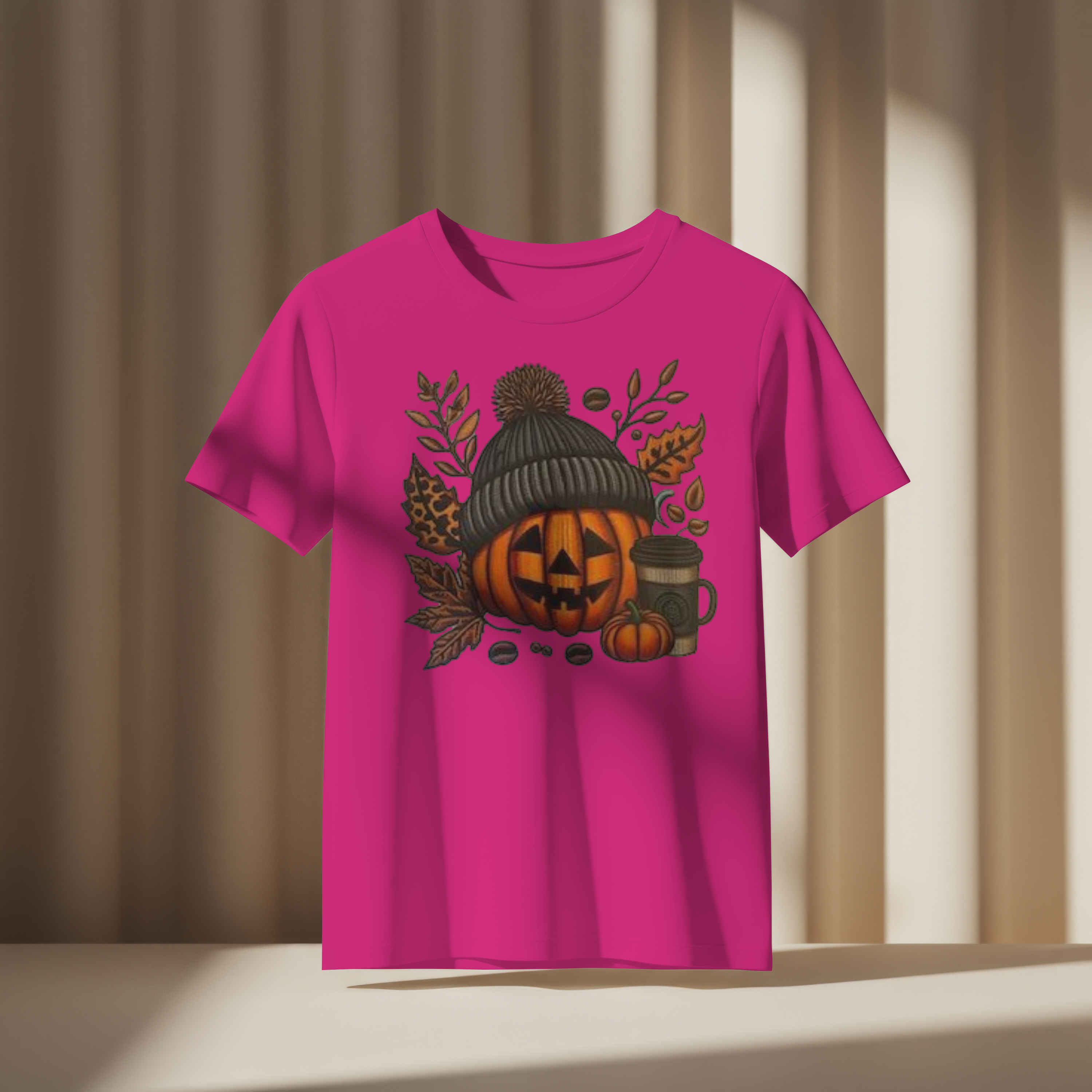 Autumn Pumpkin Graphic T-Shirt