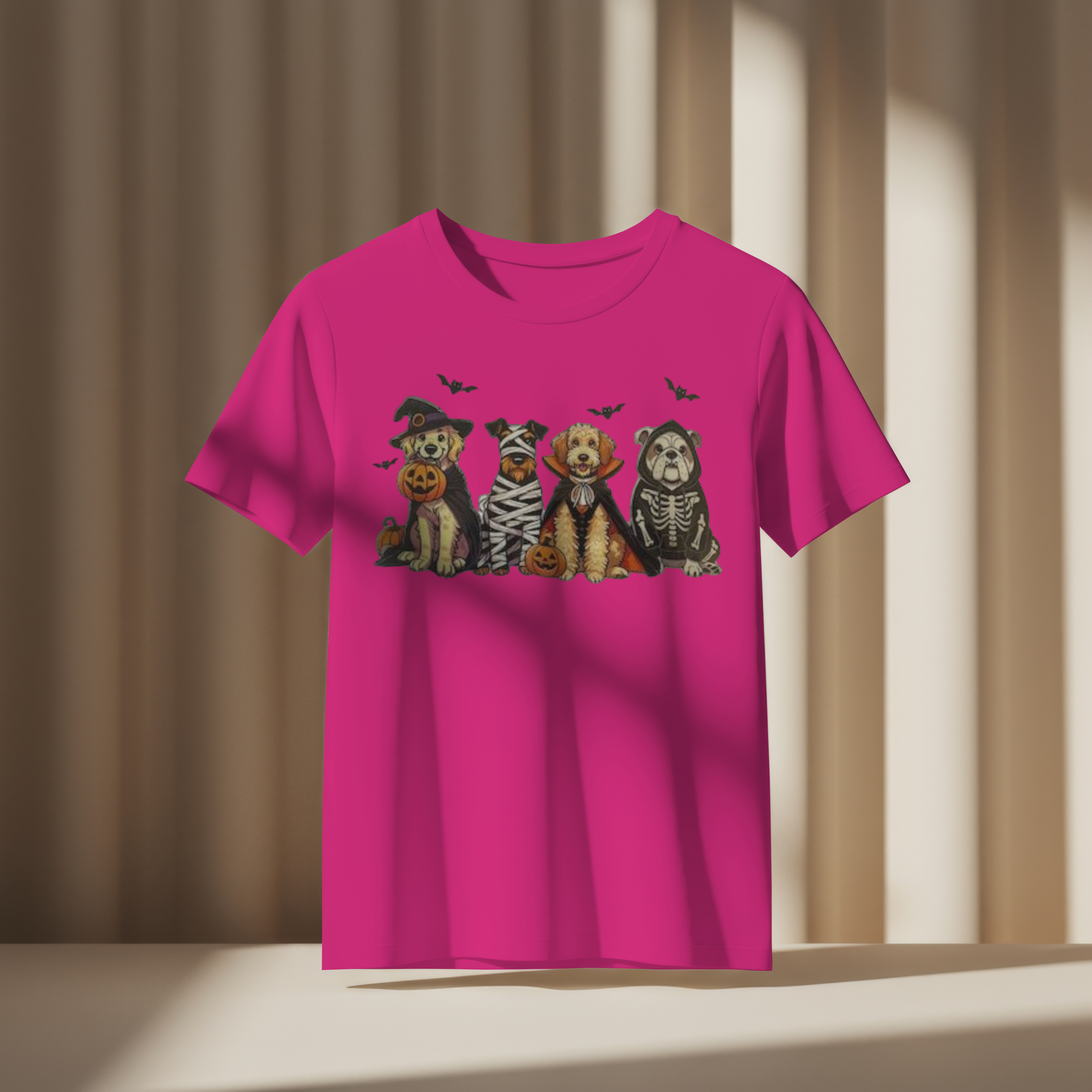 Halloween Dogs Graphic T-Shirt