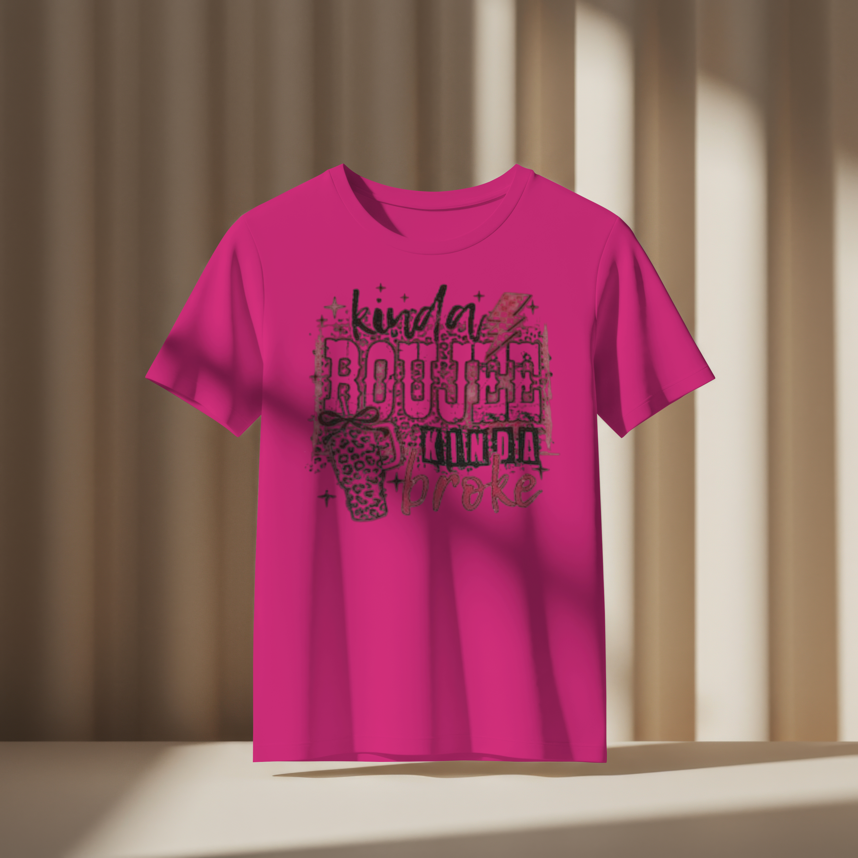 Kinda Boujee Kinda Broke T-shirt