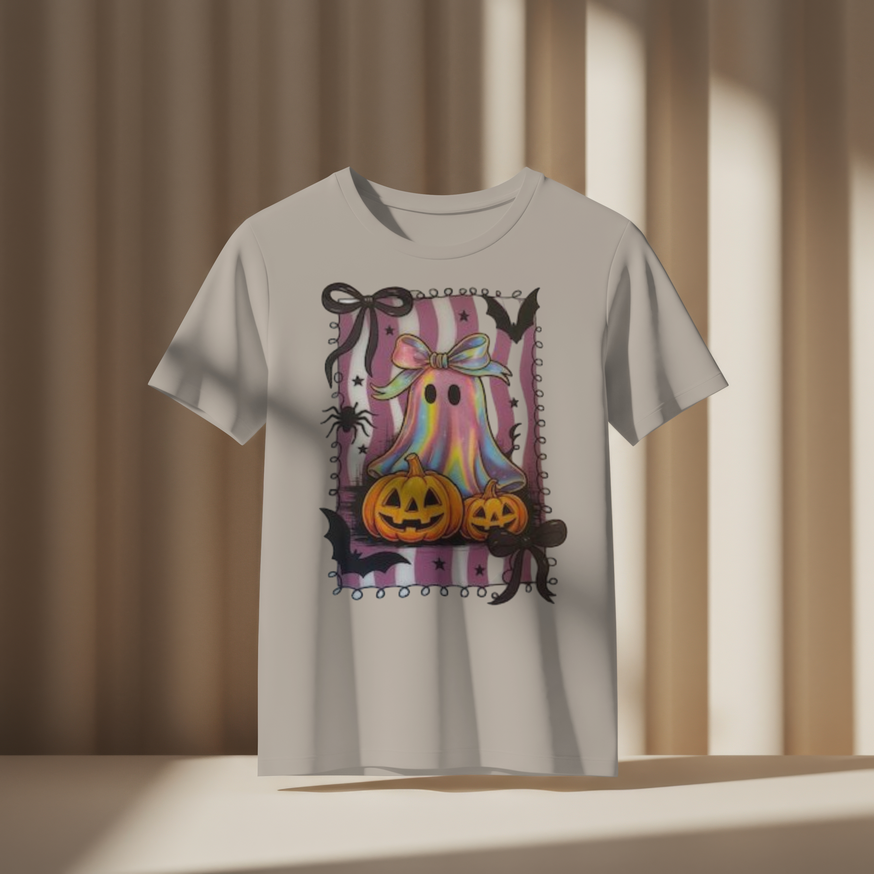 Halloween Ghost Graphic T-Shirt