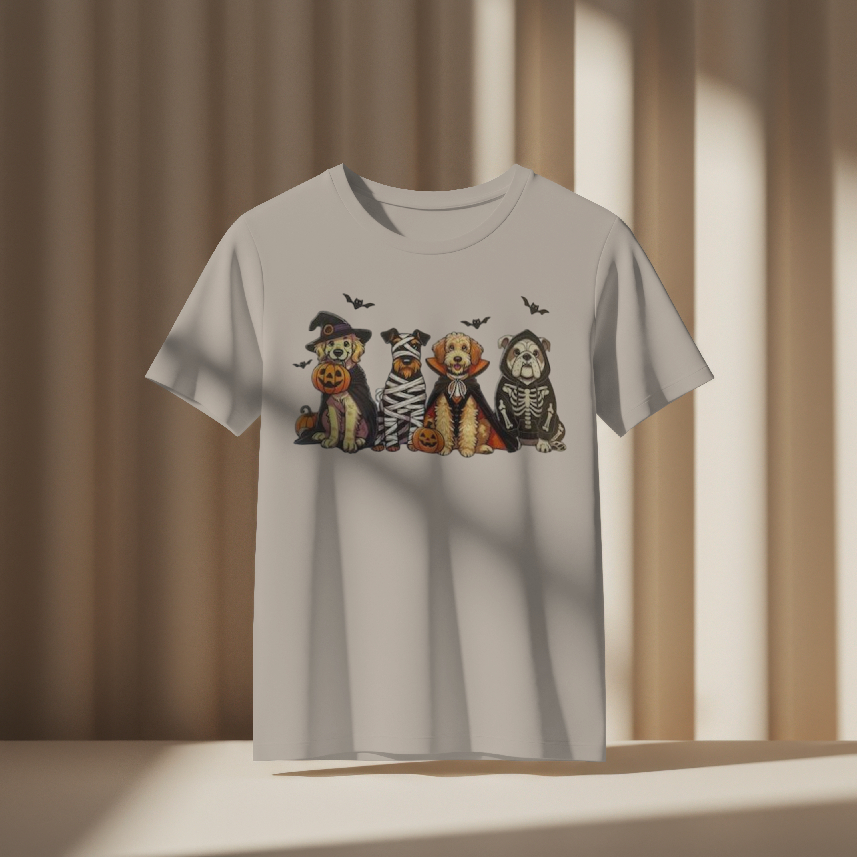 Halloween Dogs Graphic T-Shirt
