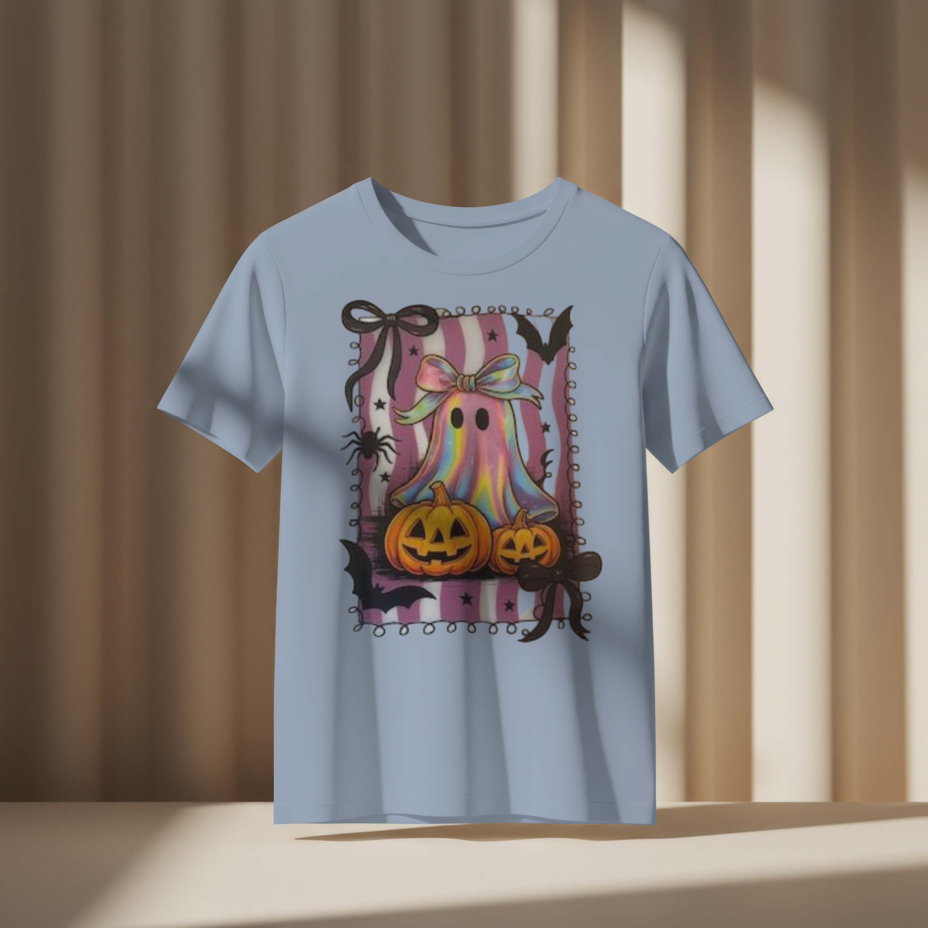 Halloween Ghost Graphic T-Shirt