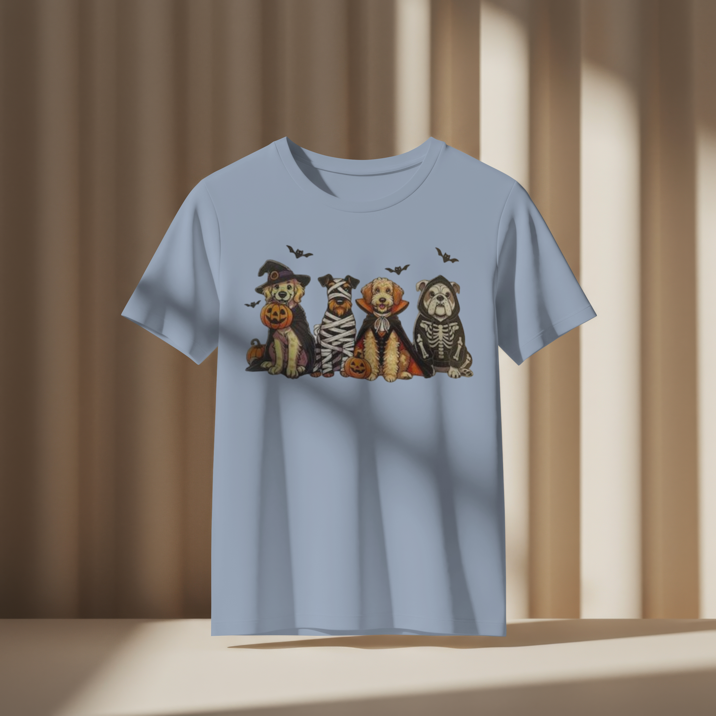 Halloween Dogs Graphic T-Shirt