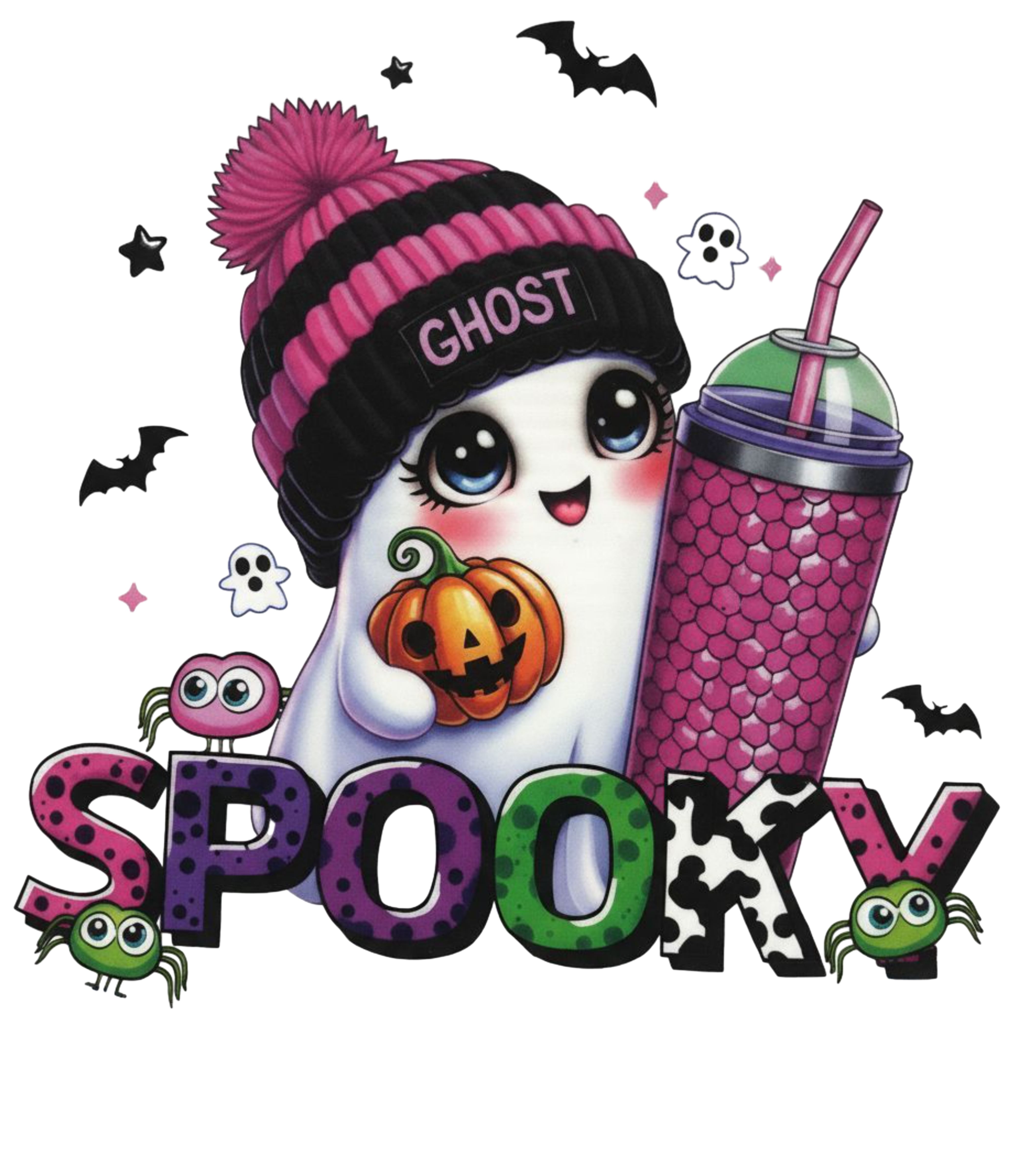 Spooky & Cute Halloween Graphic 